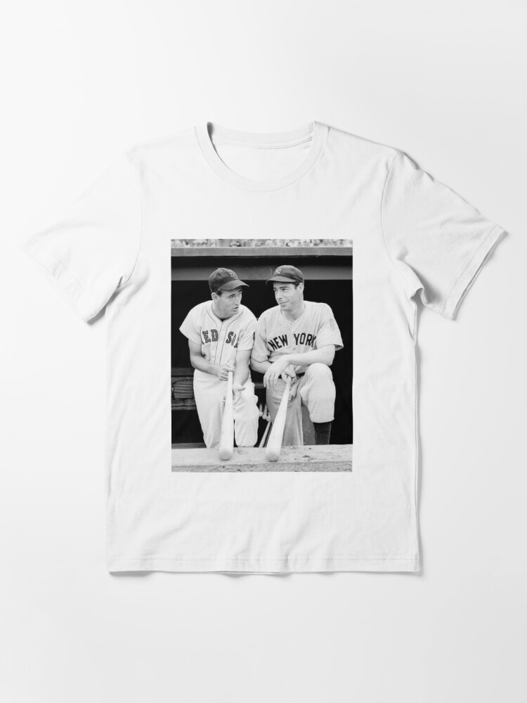 joe Dimaggio And Ted Williams Baseball Legends Men T Shirt