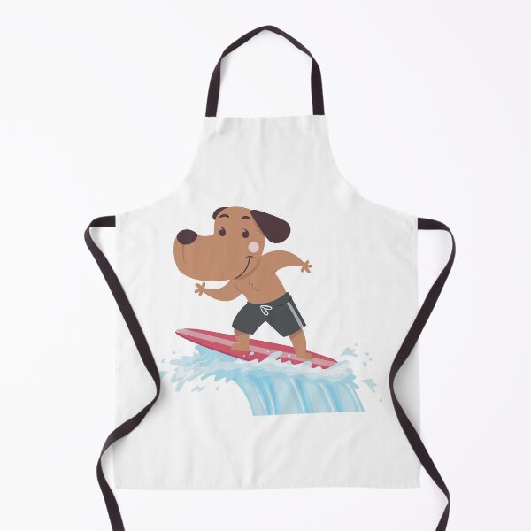 Item preview, Dog on surfboard designed and sold by YuneDesigns.