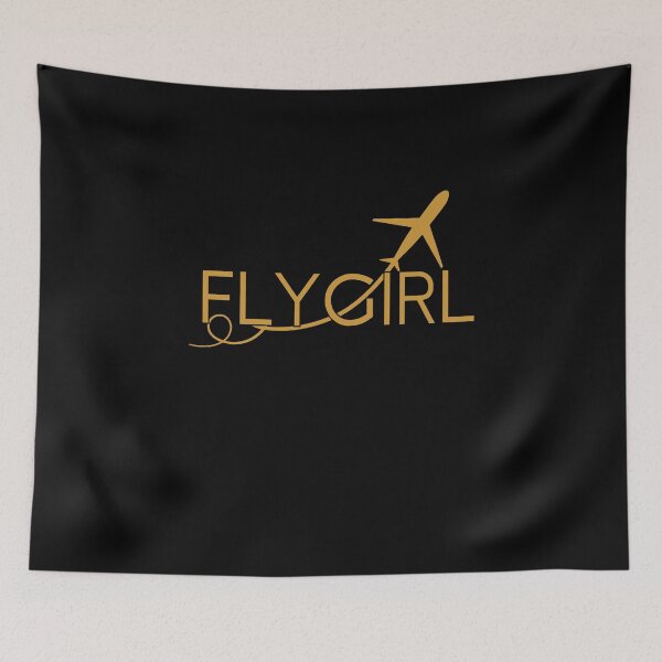 Item preview, Fly Girl Air Hostess Cabin Crew Funny Flying Aviation designed and sold by patroart.