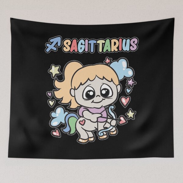 Item preview, Sagittarius Zodiac Horoscope Pastel Birth Sign designed and sold by Moonpie90.