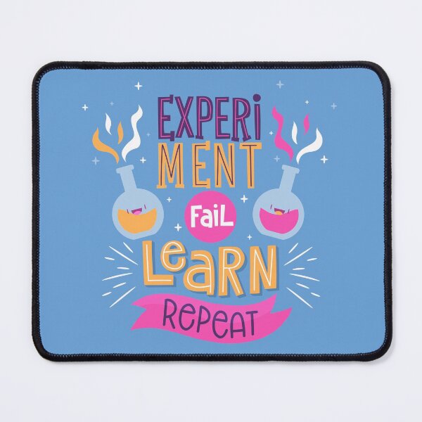 Item preview, Experiment Fail Learn Repeat designed and sold by KrisSidDesigns.