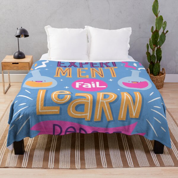 Item preview, Experiment Fail Learn Repeat designed and sold by KrisSidDesigns.