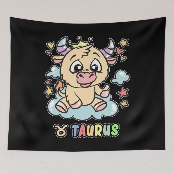 Item preview, Taurus Zodiac Horoscope Pastel Birth Sign designed and sold by Moonpie90.