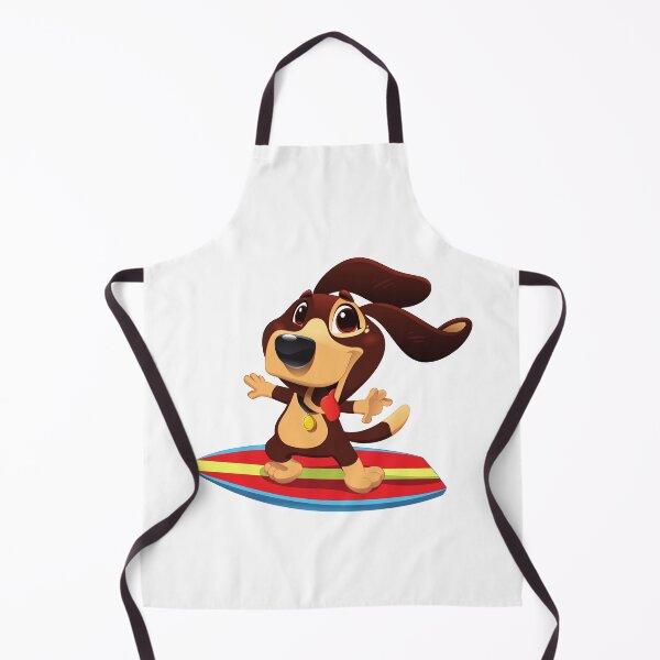 Item preview, Dog on surfboard designed and sold by YuneDesigns.