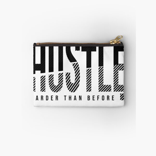 Item preview, Hustle Harder Than Before Typography designed and sold by fariz yuhdi.