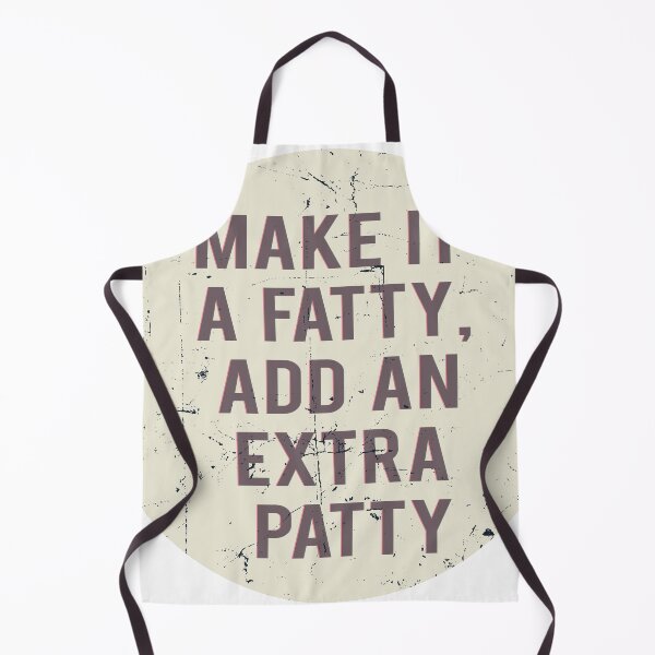 Item preview, Vintage Retro Make It A Fatty Add An Extra Patty designed and sold by HStudioPrints.