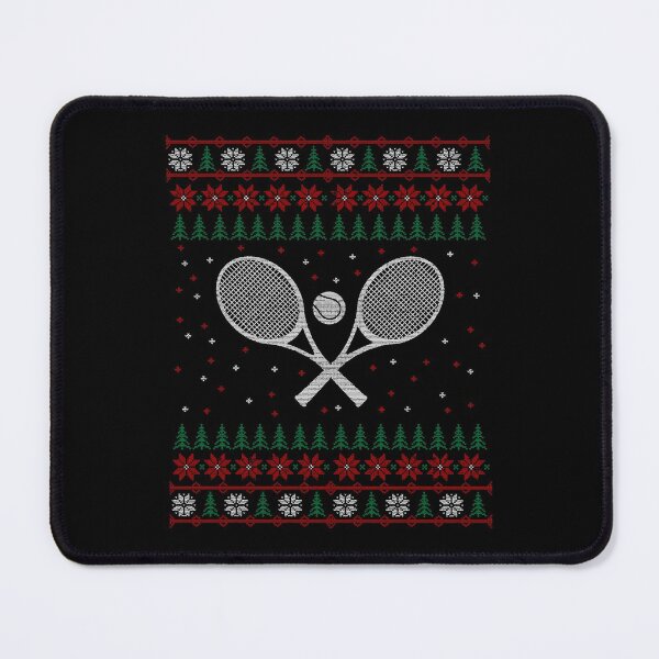 Item preview, Tennis Rackets Ugly Christmas Sweater Style designed and sold by frischmanjose.