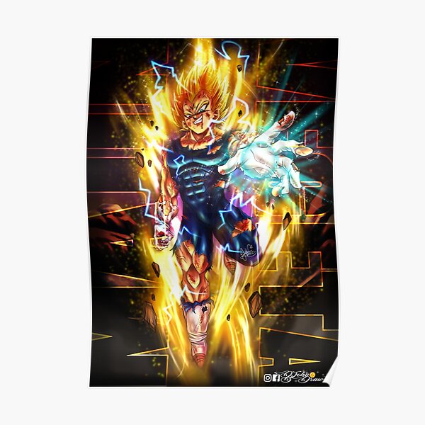 Majin vegeta Poster