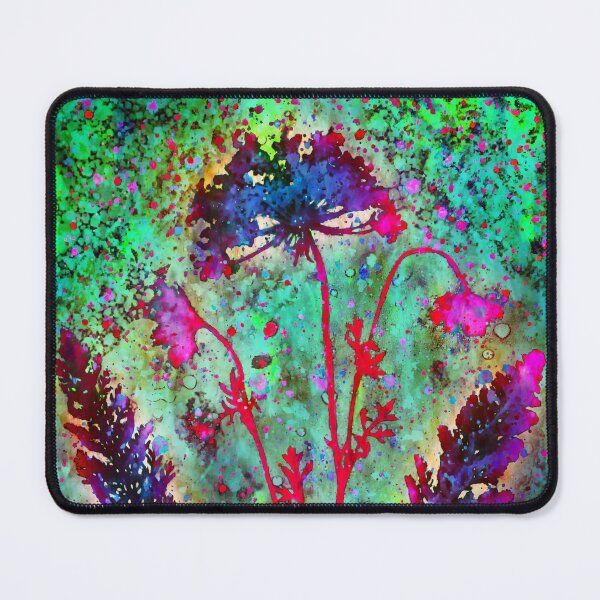 Item preview, Botanical cyanotype flowers designed and sold by Red Witch Art.