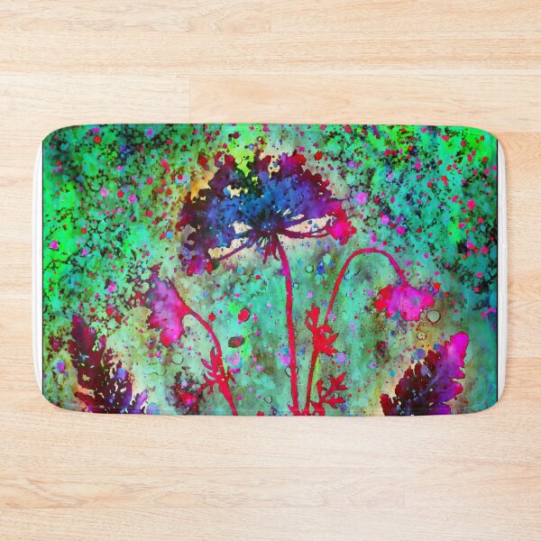 Item preview, Botanical cyanotype flowers designed and sold by Red Witch Art.