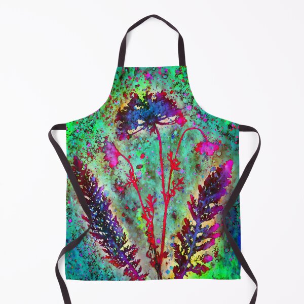 Item preview, Botanical cyanotype flowers designed and sold by Red Witch Art.