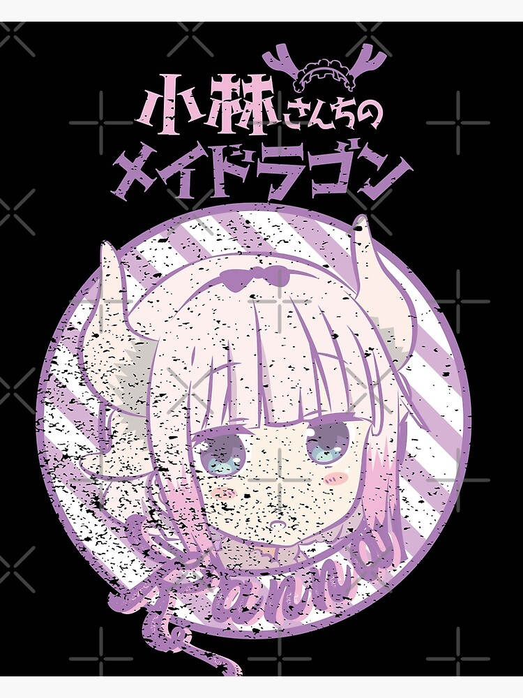 MISS KOBAYASHI'S DRAGON MAID: KANNA (BLACK GRUNGE)