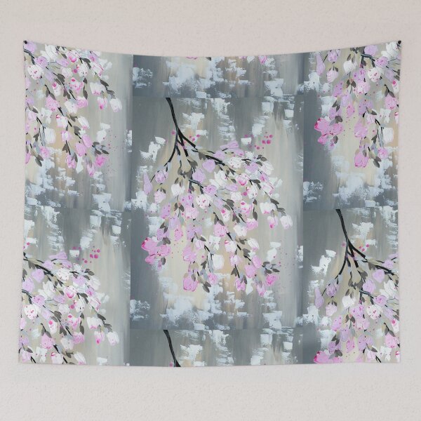 Item preview, Grey and Pink,  Chic Sakura designed and sold by cathyjacobs.