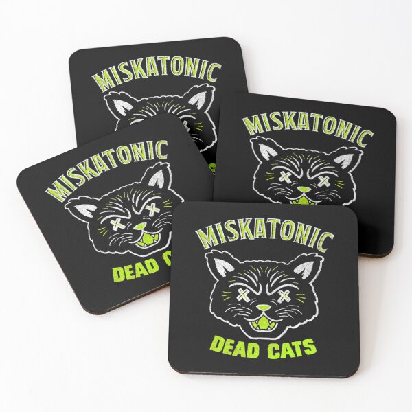 Item preview, Miskatonic Dead Cats Shirt designed and sold by Seaweed375.