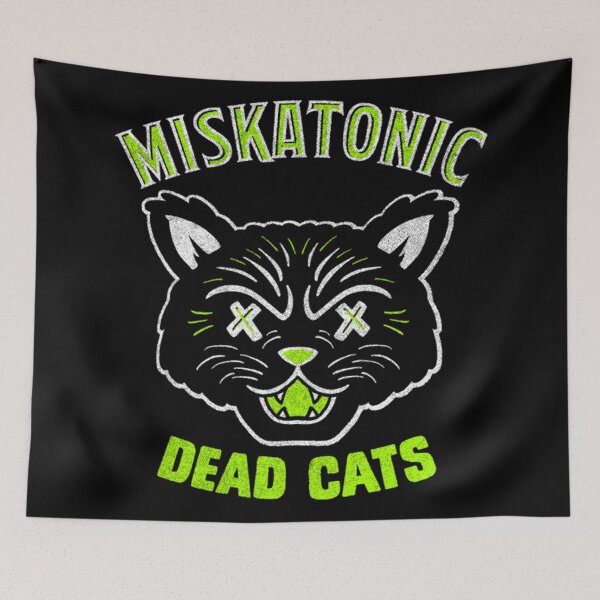 Item preview, Miskatonic Dead Cats Shirt designed and sold by Seaweed375.