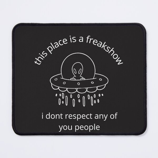 Item preview, this place is a freakshow dark designed and sold by goblinbabe.