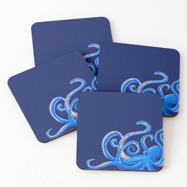 Item preview, Blue Octopus  designed and sold by CakeyDoesArt.