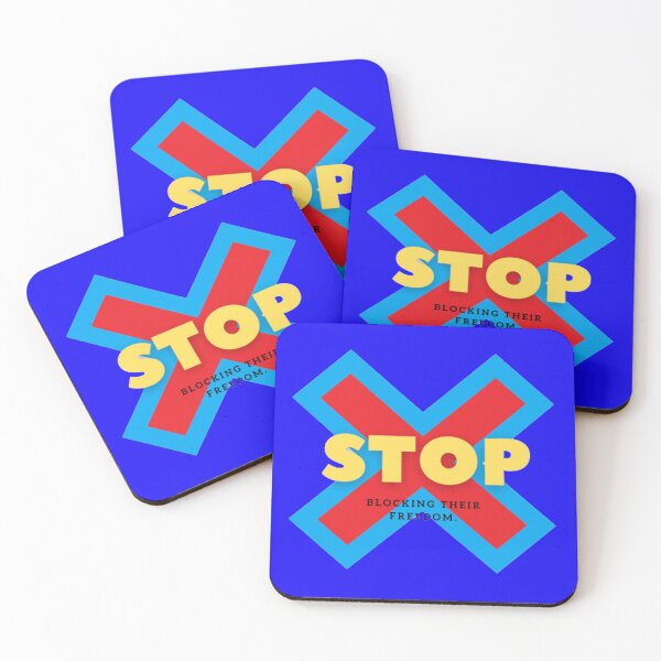 Item preview, Stop blocking their freedom. designed and sold by thundercandy.