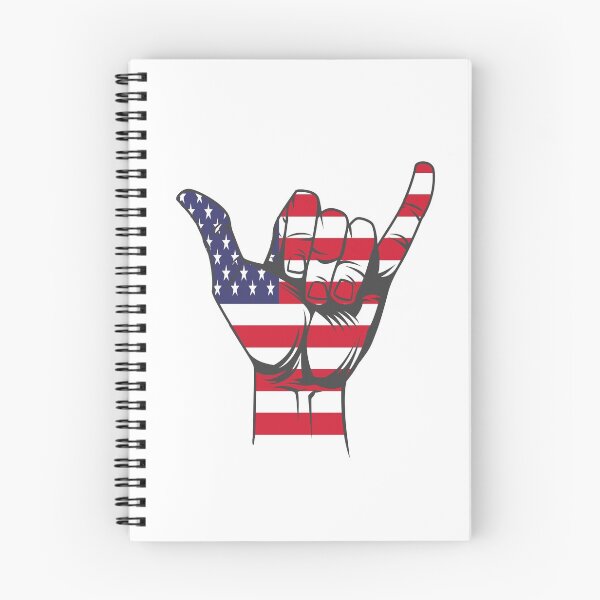 Item preview, American flag rock on hand designed and sold by Graphixmax.