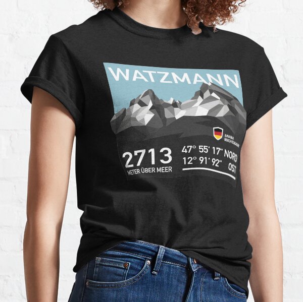Watzmann Berchtesgaden Bayern Classic T-Shirt