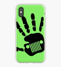 Jeep Wrangler JK Hand Wave iPhone Case