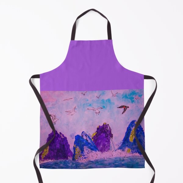 Item preview, Vibrant Humpback Whales Watercolor designed and sold by TurnipWilson.