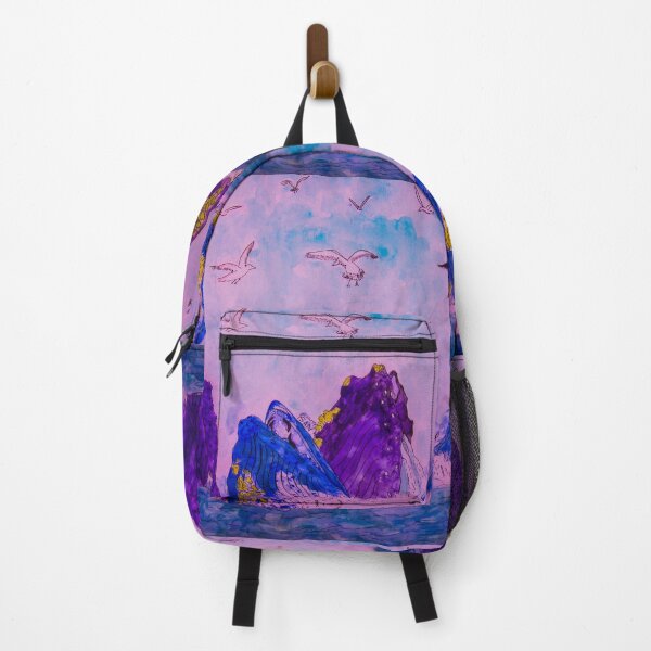 Item preview, Vibrant Humpback Whales Watercolor designed and sold by TurnipWilson.