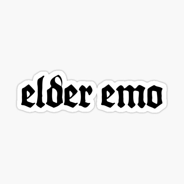 Blegh Gift for Emo Gifts for Metalheads Elder Emo Elder -  in