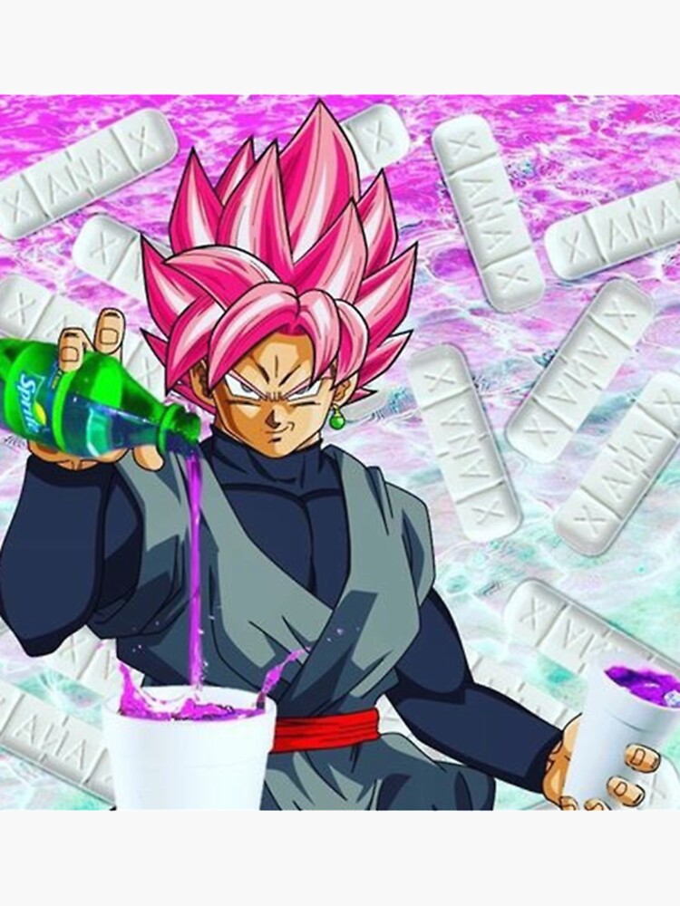 Goku Black Pours A Cup Of Lean Classic Tshirt21 Perfect Tsaiyan T Sticker For Sale By 1299