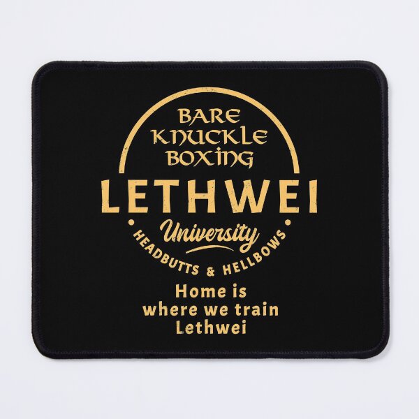 Item preview, Lethwei Bare Knuckle University designed and sold by NicGrayGraphic.