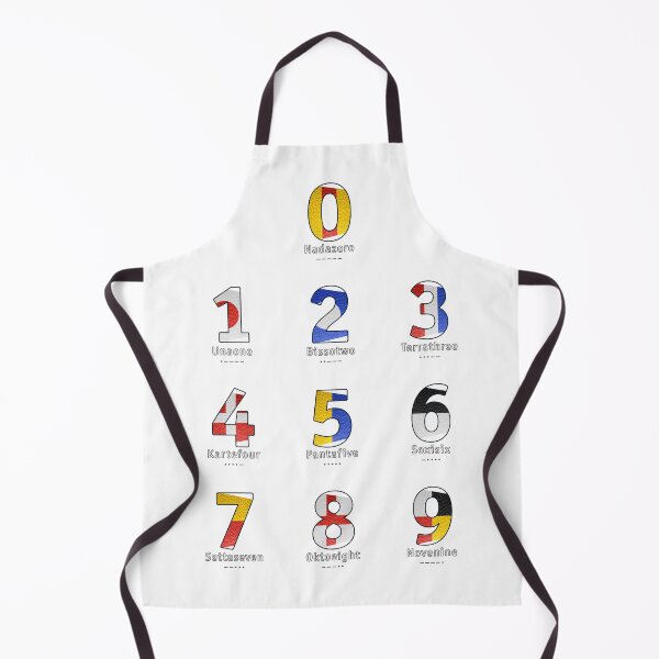 Item preview, Navy Alphabet - Numbers - Leather designed and sold by Art-Frankenberg.