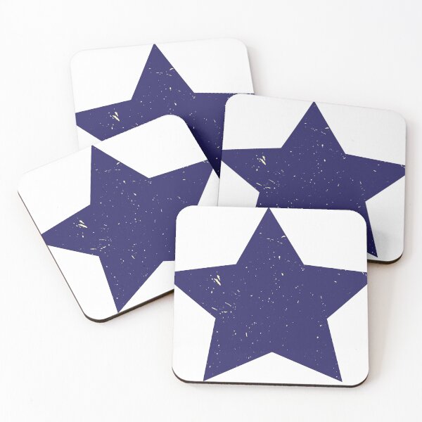 Item preview, Dark Blue Retro Star Print  designed and sold by HStudioPrints.