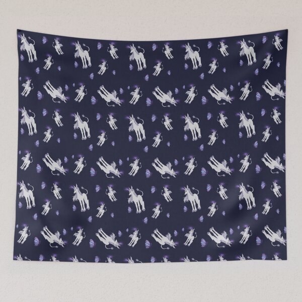 Item preview, The last unicorn pattern and landscape designed and sold by Bri-bee.