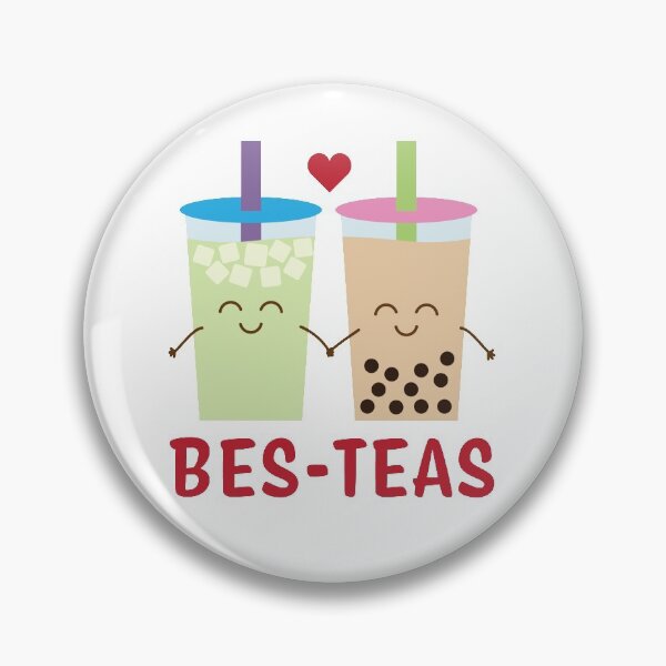 Item preview, Besties Boba Tea Friendship Best Friends Matcha Milk Tea Cute designed and sold by katiealexandrr.