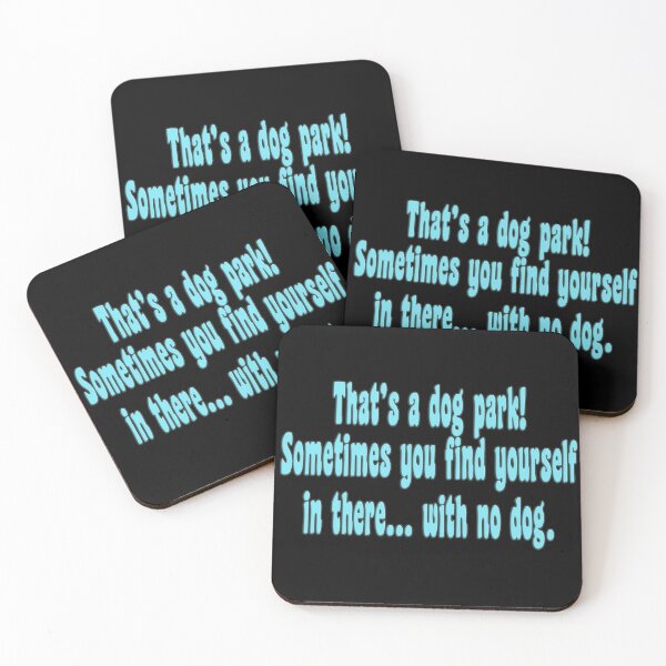 Item preview, Charls Dog Park Inspirational Quote BLACK BACKGROUND designed and sold by Ratch2929.