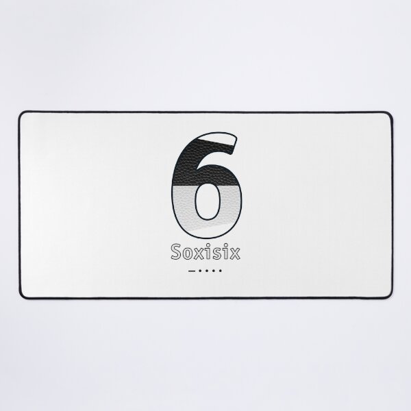 Item preview, Soxisix - Navy Alphabet - Leather designed and sold by Art-Frankenberg.