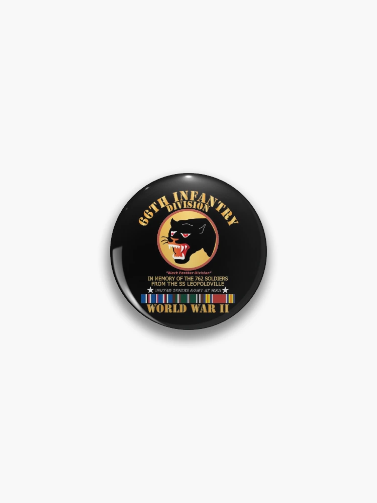 Army - 66th Infantry Div - Black Panther Div - WWII w SS