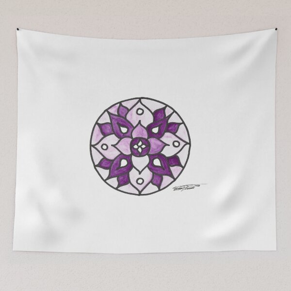 Item preview, Purple Mandala designed and sold by Terra Dumont.