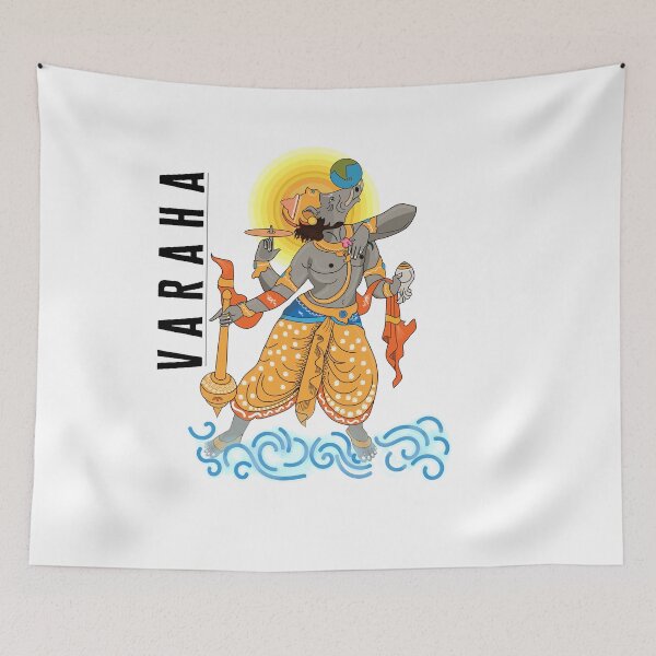 Item preview, Varaha Avatar | Lord Varaha poster , t-shirt many more  designed and sold by KARTICK DUTTA.
