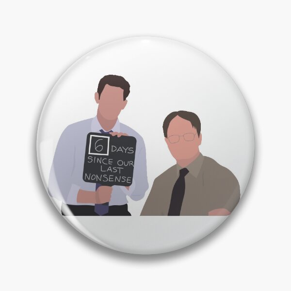 Item preview, The Office Jim Dwight Nonsense Funny Halpert Schrute designed and sold by katiealexandrr.