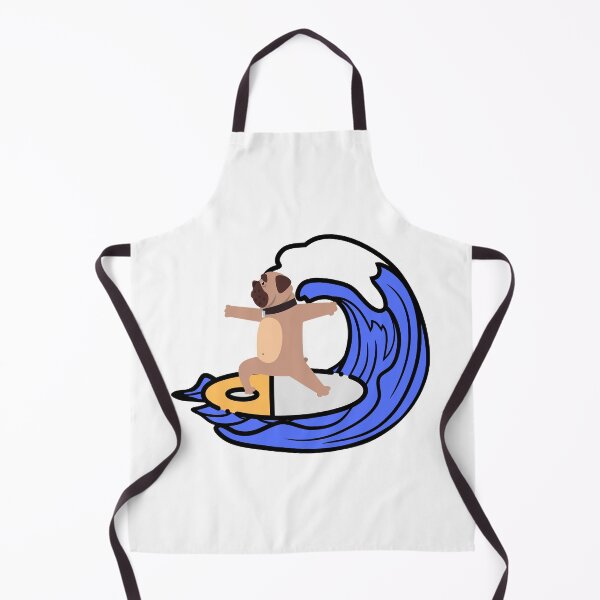 Item preview, Dog (French bulldog) on surfboard designed and sold by YuneDesigns.