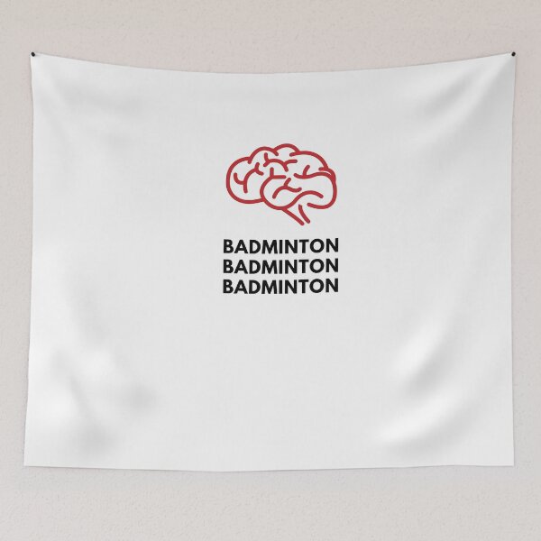 Item preview, Badminton on the Brain, badminton is calling me! designed and sold by Nxt-Lvl-Awesome.