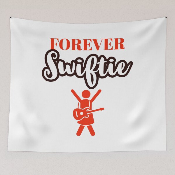 Item preview, Forever Swiftie, with female rocker icon designed and sold by efenem.