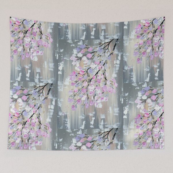 Item preview, Gray and Pastel Pink designed and sold by cathyartist.