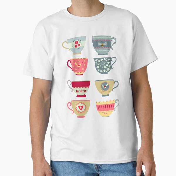 Tea Cups Classic T-Shirt