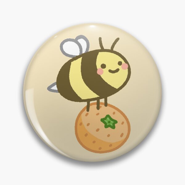 Item preview, orange bee designed and sold by amphibiansticks.