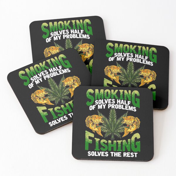 Item preview, Fishing and Smooking Weed designed and sold by ErlandLindstrom.