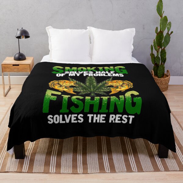 Item preview, Fishing and Smooking Weed designed and sold by ErlandLindstrom.