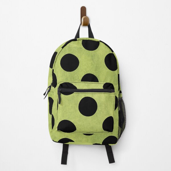 Item preview, Watercolor Green and Black Big Polka Dot Pattern designed and sold by Tamas Das.