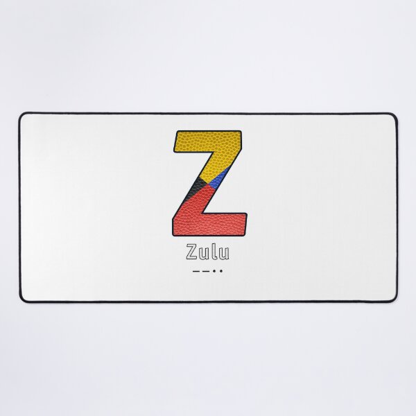 Item preview, Zulu - Navy Alphabet - Leather designed and sold by Art-Frankenberg.